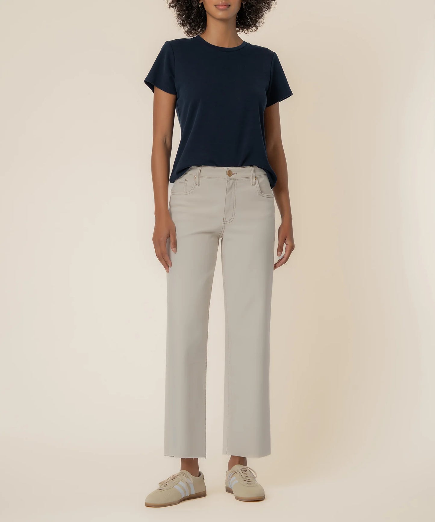 KUT- Charlotte High Rise Wide Leg Jeans