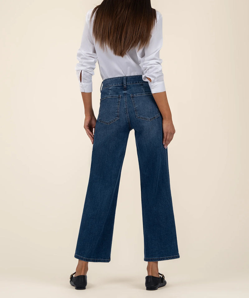 KUT- Meg High Rise Wide Leg Jeans - Learning