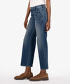 KUT- Meg High Rise Wide Leg Jeans - Superb