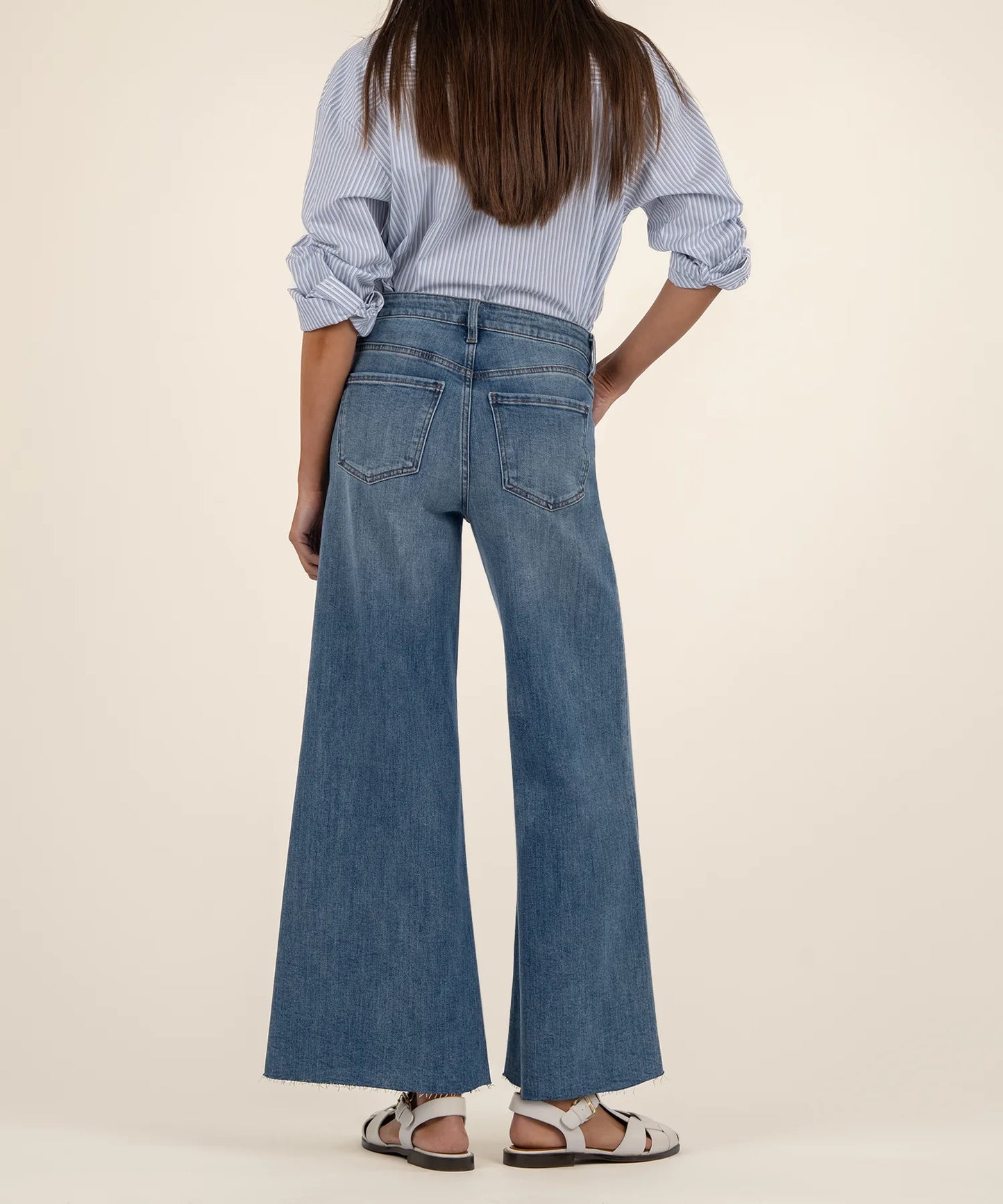 KUT- Ryan High Rise Super Wide Leg - Adaptability