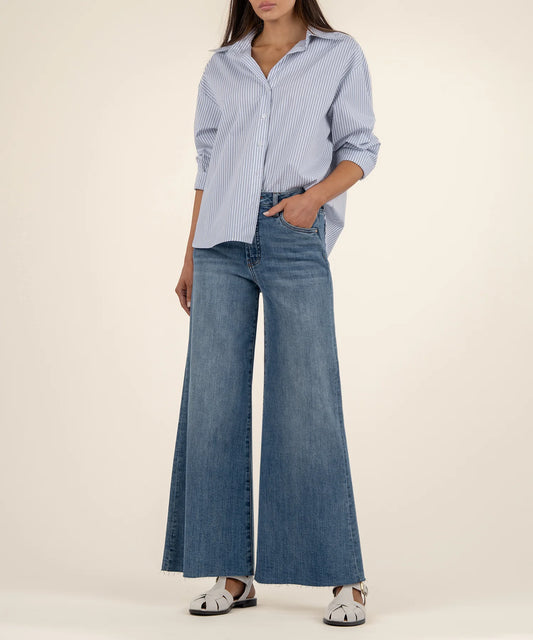 KUT- Ryan High Rise Super Wide Leg - Adaptability