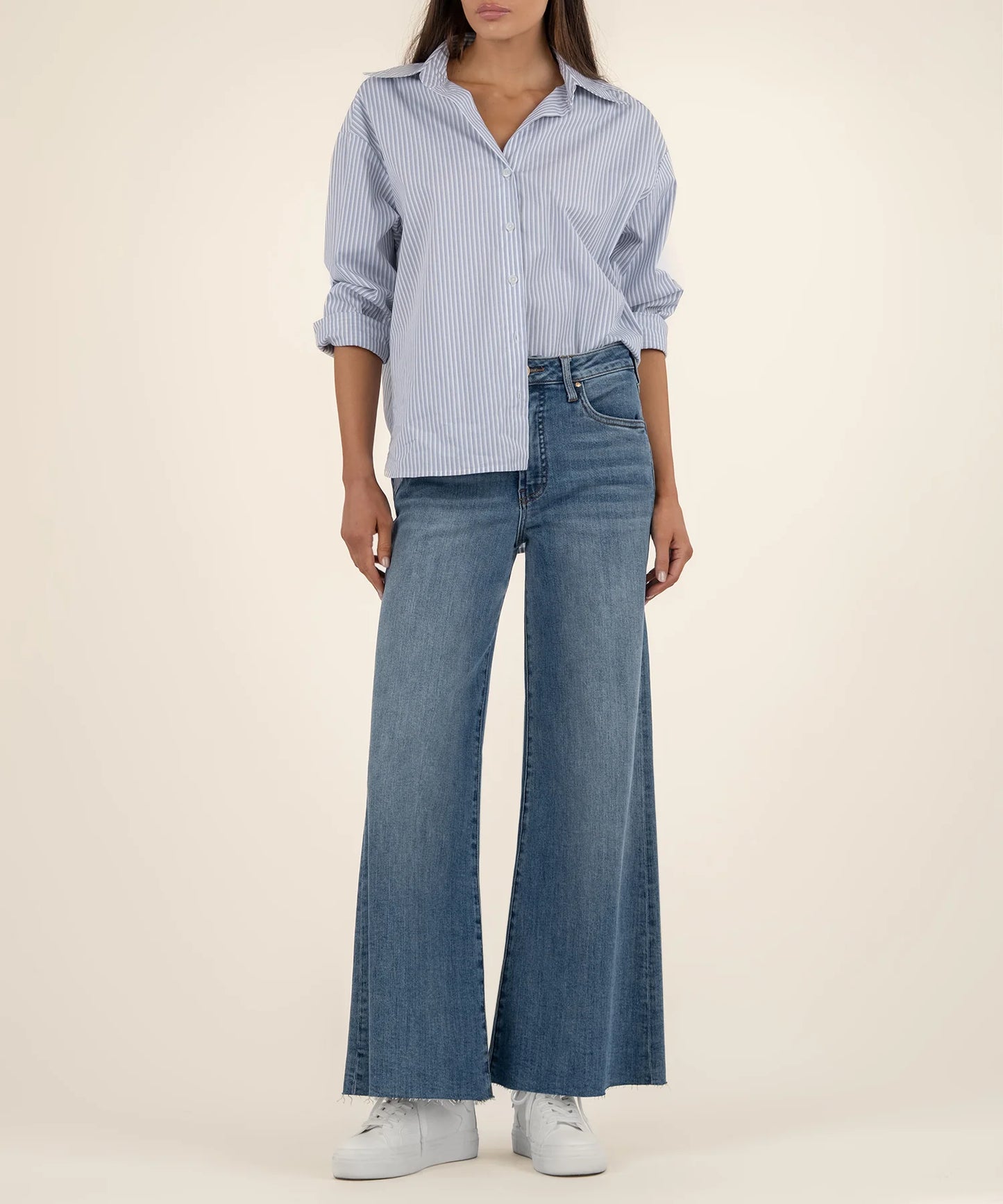KUT- Ryan High Rise Super Wide Leg - Adaptability