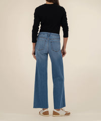 KUT- Meg High Rise Wide Leg Jeans - Earn
