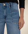 KUT- Meg High Rise Wide Leg Jeans - Earn