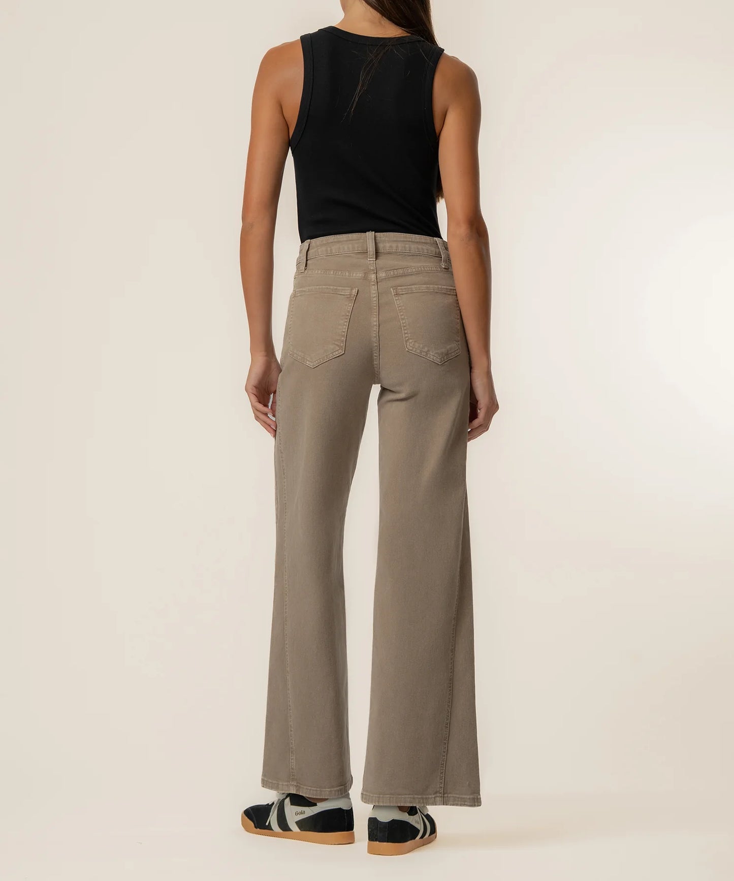 KUT- Meg High Rise Wide Leg Jean