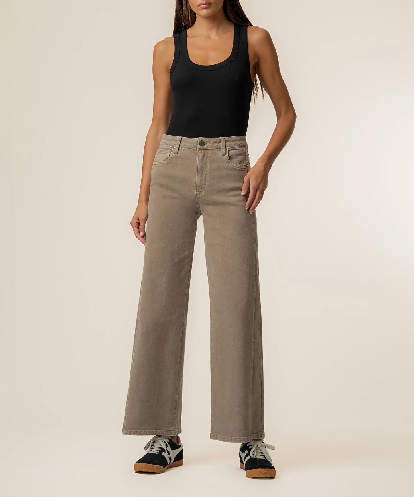 KUT- Meg High Rise Wide Leg Jean