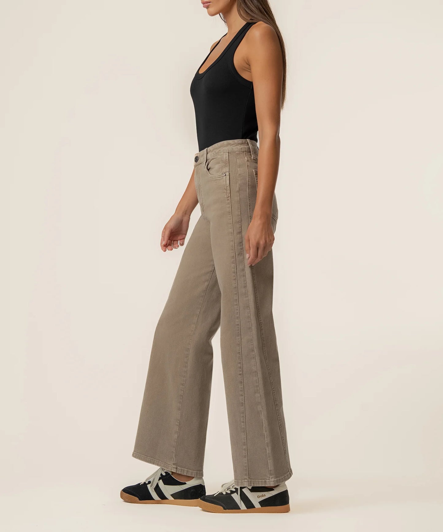 KUT- Meg High Rise Wide Leg Jean