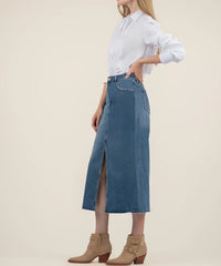 KUT- Jen Denim Jean Skirt