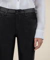 KUT- Kelsey High Rise Ankle Flare Coated Jean