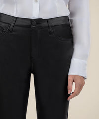 KUT- Kelsey High Rise Ankle Flare Coated Jean