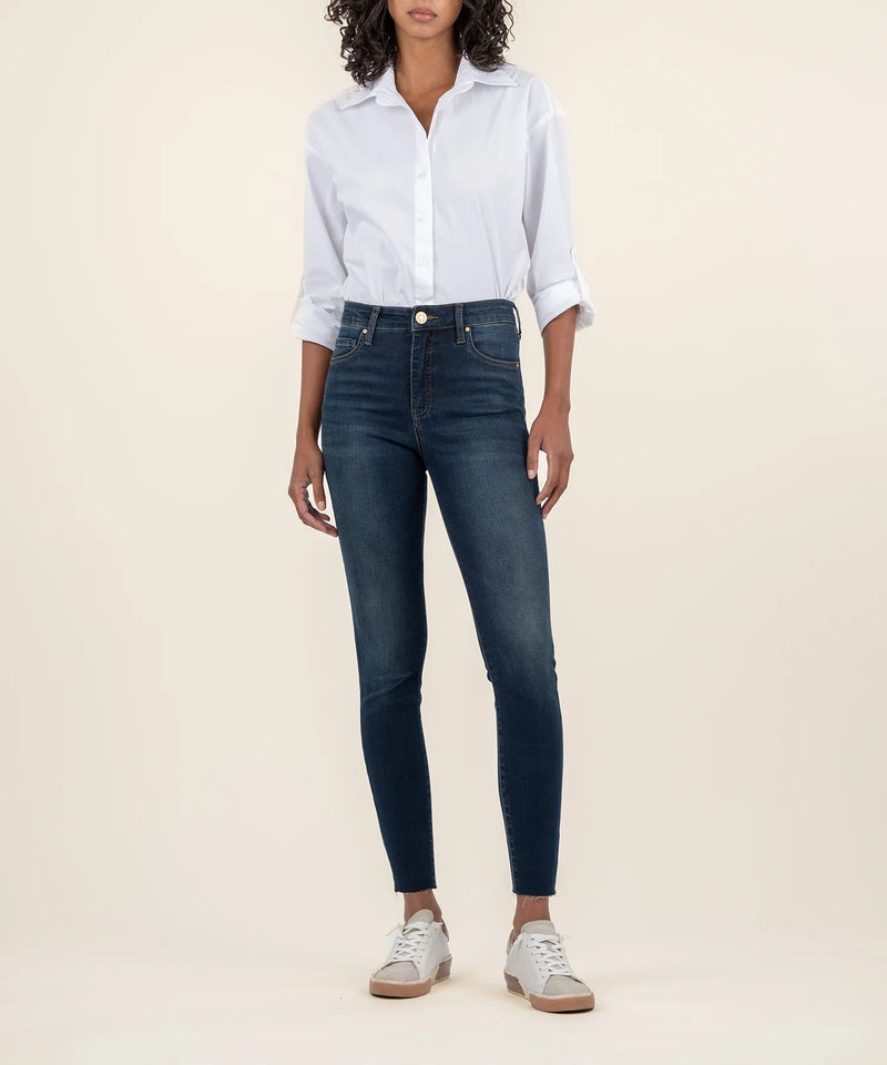 KUT- Connie High Rise Skinny Jean - Smash