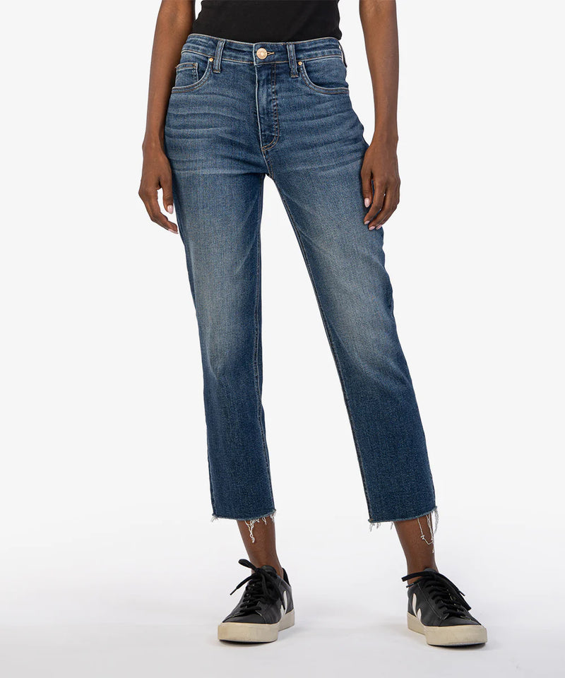 KUT- Rachael High Rise Fab AB Mom Jeans