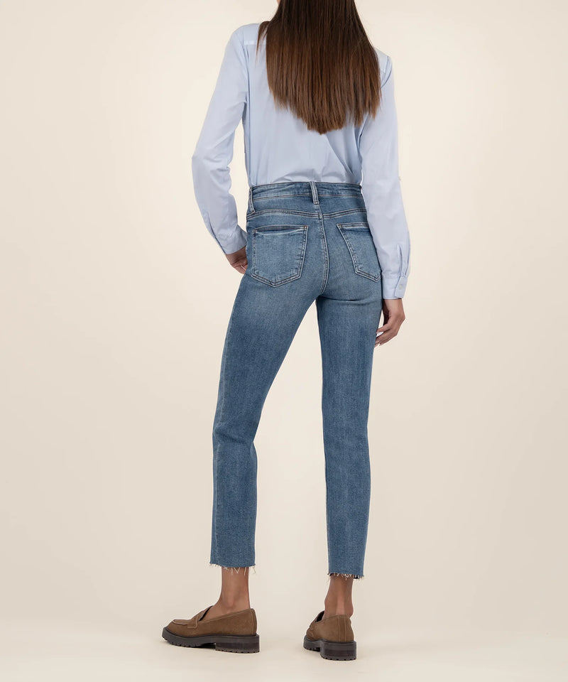 KUT- Rachael High Rise Mom Jean - Magically