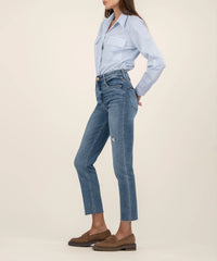 KUT- Rachael High Rise Mom Jean - Magically