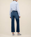 KUT- Kelsey High Rise Ankle Flare Jeans-Royal