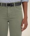 KUT- Kelsey High Rise Ankle Flare Jeans- Sage Green
