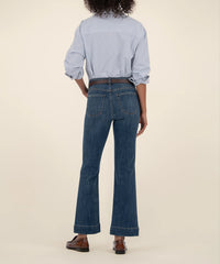 KUT- Kelsey High Rise Ankle Flare Jean - Vibrant