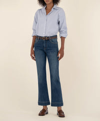 KUT- Kelsey High Rise Ankle Flare Jean - Vibrant