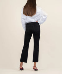 KUT- Kelsey Mid Rise Ankle Flare - Black