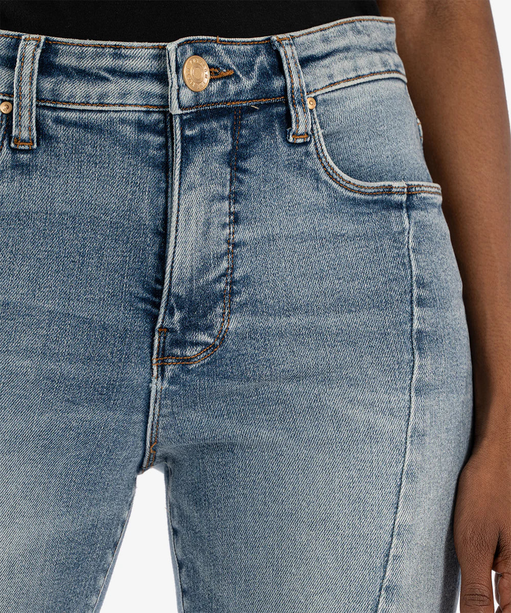KUT- Rachael High Rise FAB AB Ankle Straight Jean