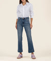 KUT- Kelsey High Rise Ankle Flare Jeans - Defiant