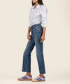 KUT- Kelsey High Rise Ankle Flare Jeans - Defiant