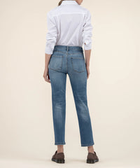 KUT- Elizabeth High Rise Straight Leg- Clarity