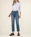 KUT- Elizabeth High Rise Straight Leg- Clarity