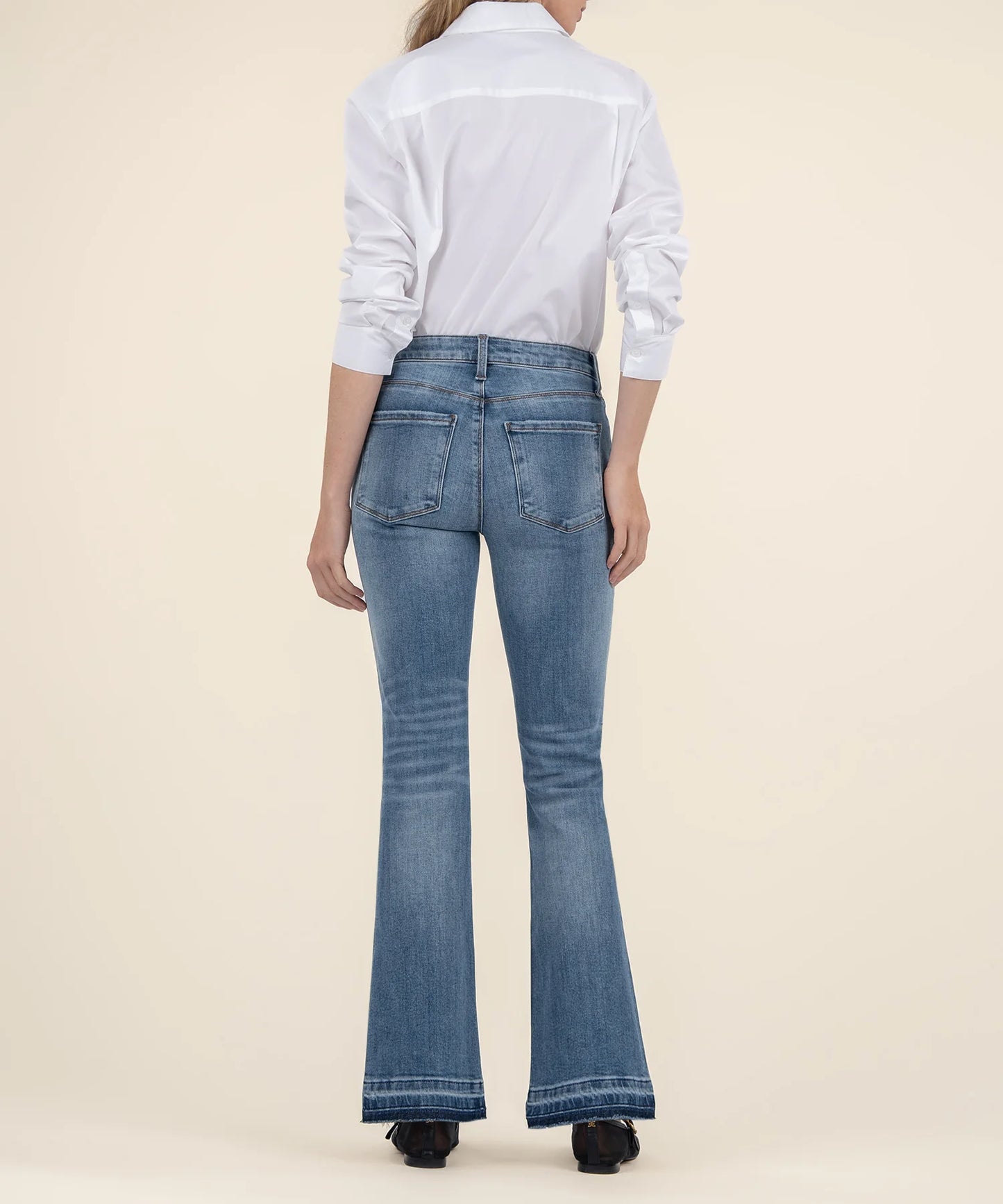 KUT- Stella High Rise Fab AB Flare Jeans - Honor