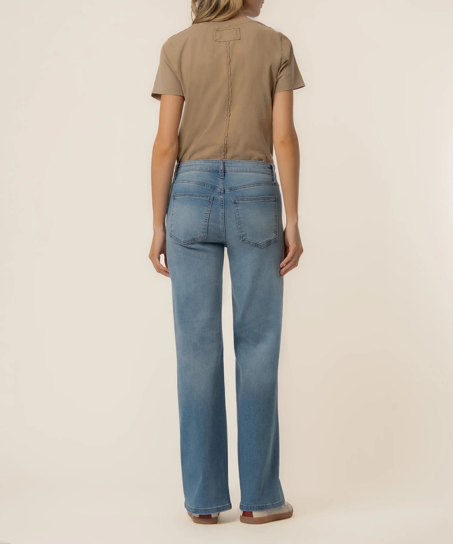 KUT- Jean High Rise Wide Leg Jean - Loveliness