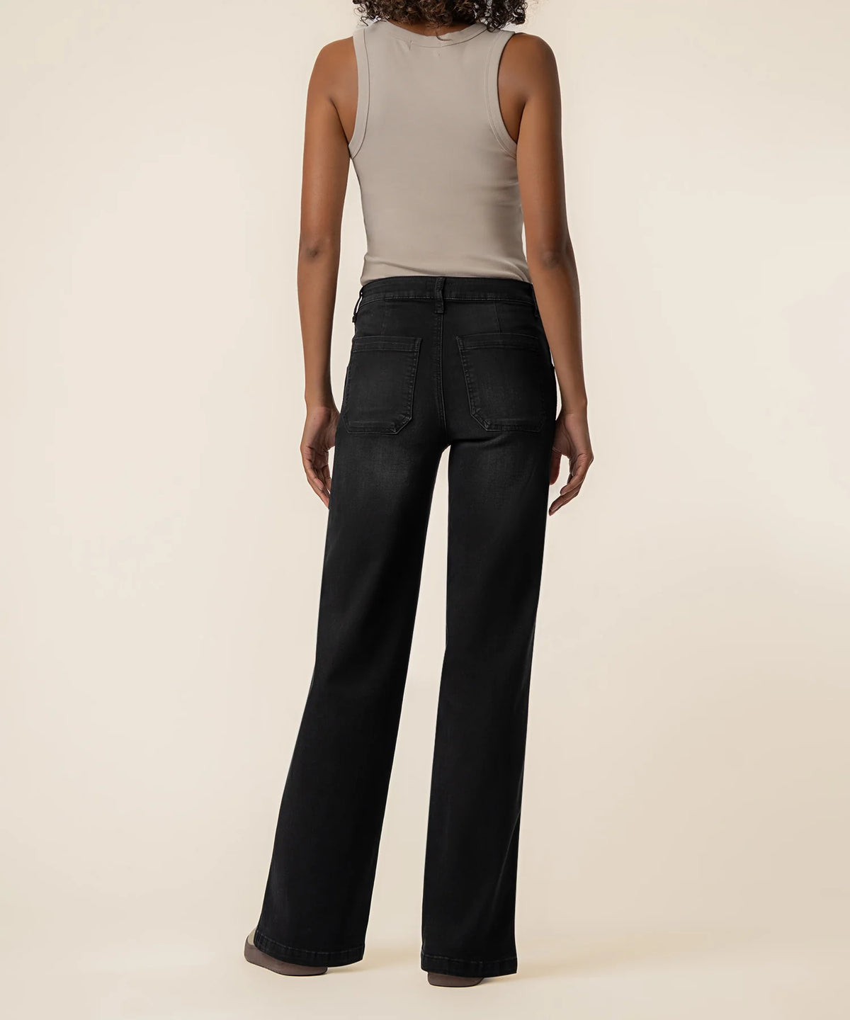 KUT- Jodi High Rise Fab AB Wide Leg Jeans