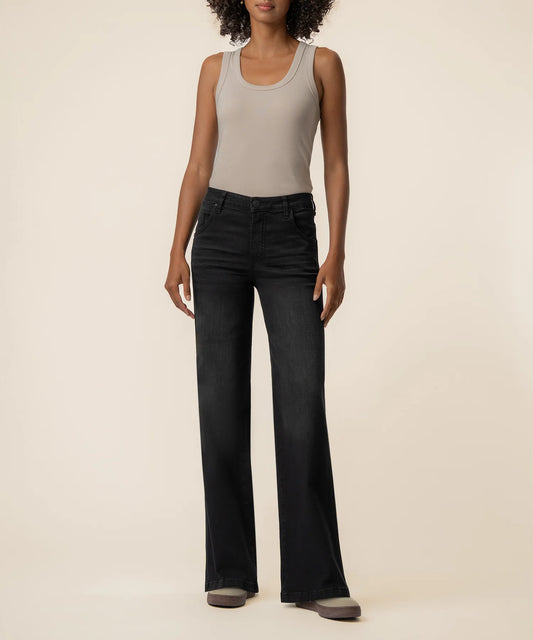 KUT- Jodi High Rise Fab AB Wide Leg Jeans