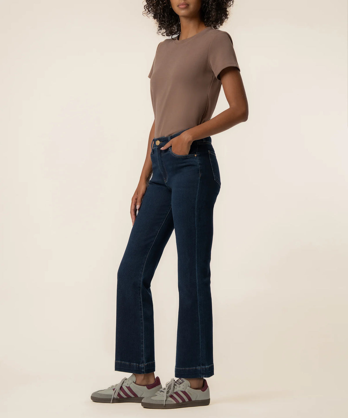 KUT - Kelsey High Rise Kick Flare Jean