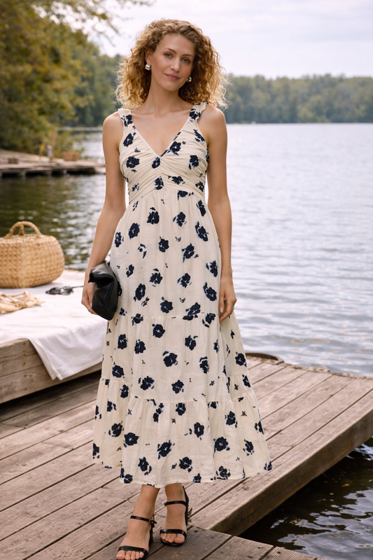 Vero Moda - Dicthe Frill Ankle Dress