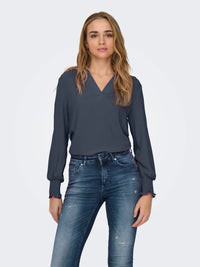 Only Mette V-Neck Blouse