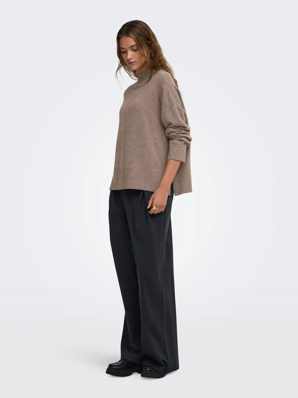 Only - Mary High Neck Sweater