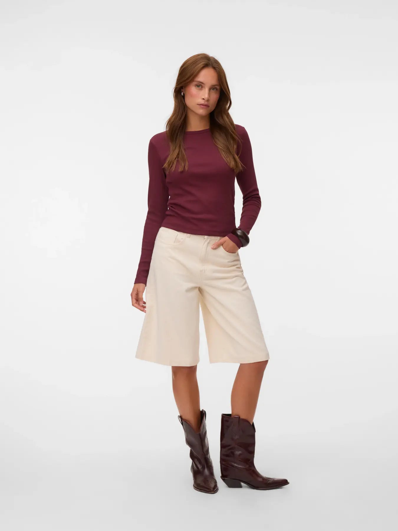 Vero Moda- Chloe Long Sleeve Tee