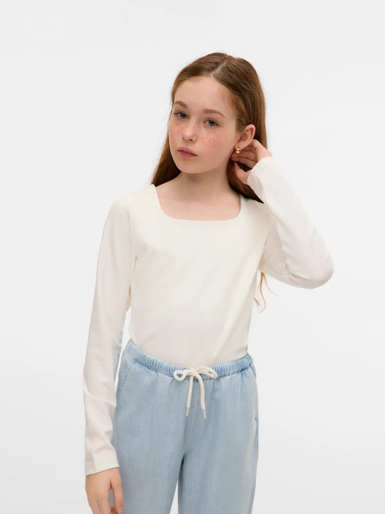 Vero Girl - Million Square Neck Top