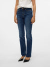 Vero Moda Flash Mid Rise Straight Leg Jeans