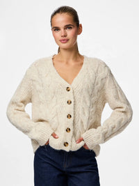 Pieces- Nina V-Neck Knit Cardigan