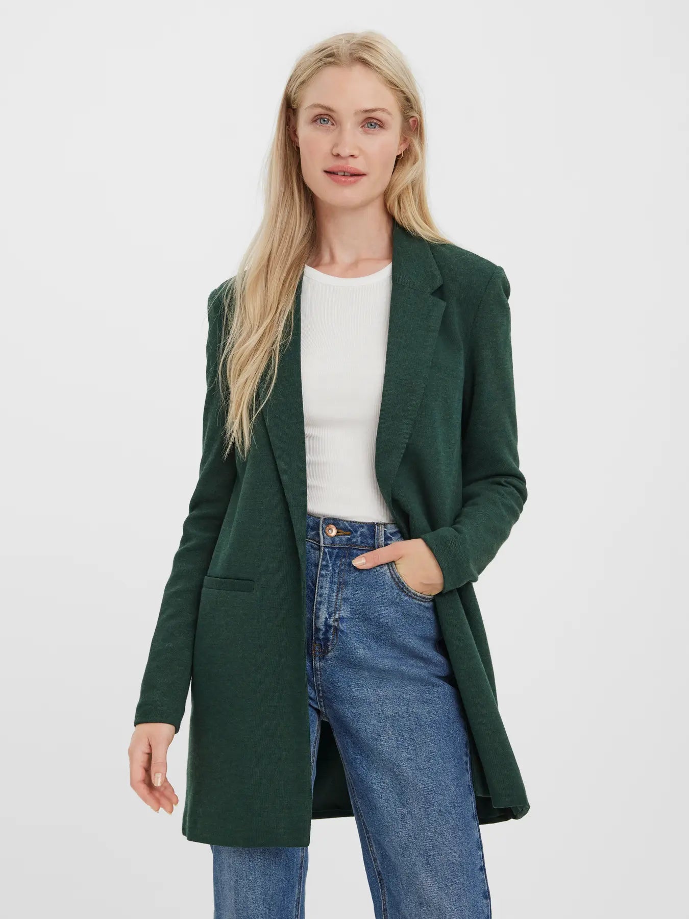 VERO MODA Blazer 'VMVERINA' in Navy | ABOUT YOU