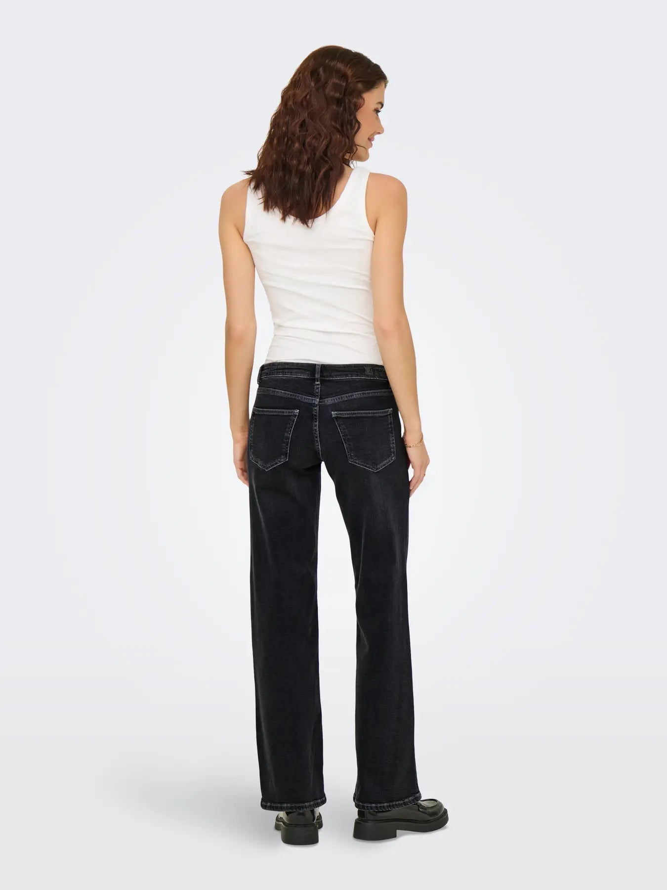 Only- Judy Low Rise Wide Leg Jeans