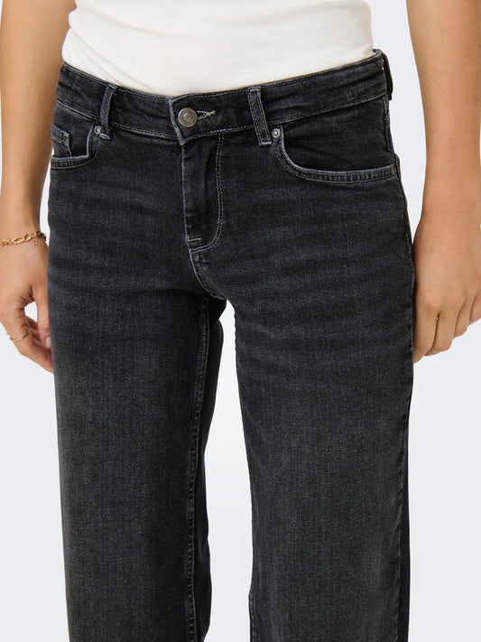 Only- Judy Low Rise Wide Leg Jeans