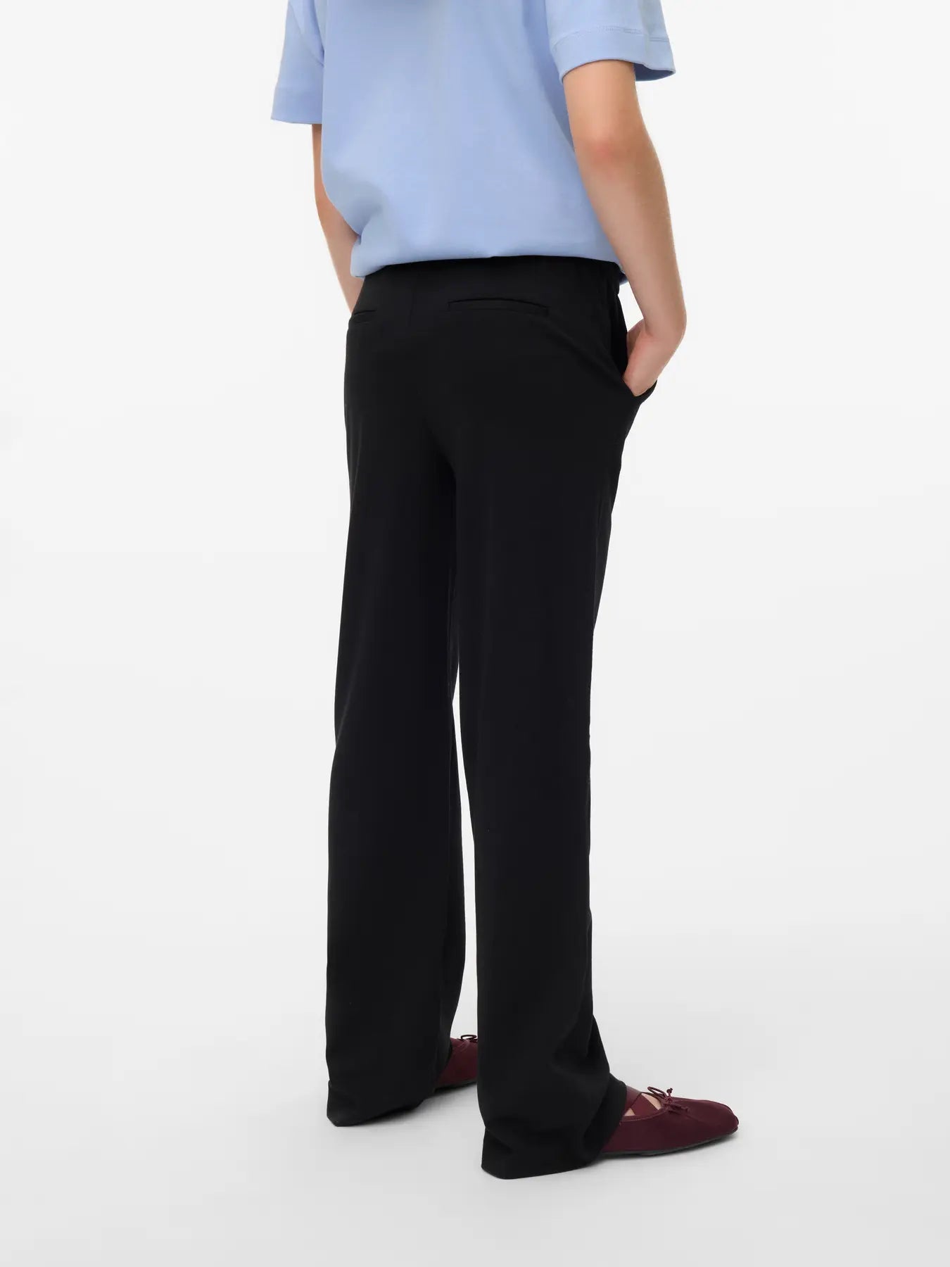 Vero Girl - Eva Mid Rise Straight Pant