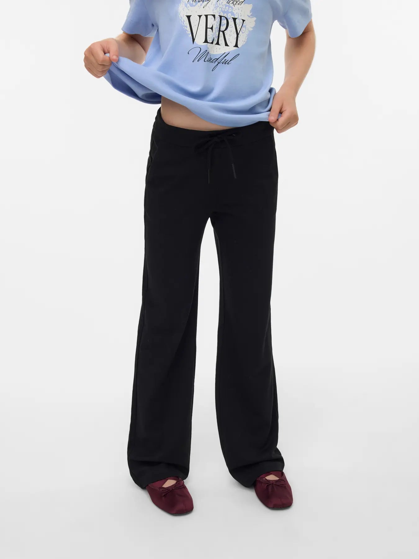 Vero Girl - Eva Mid Rise Straight Pant