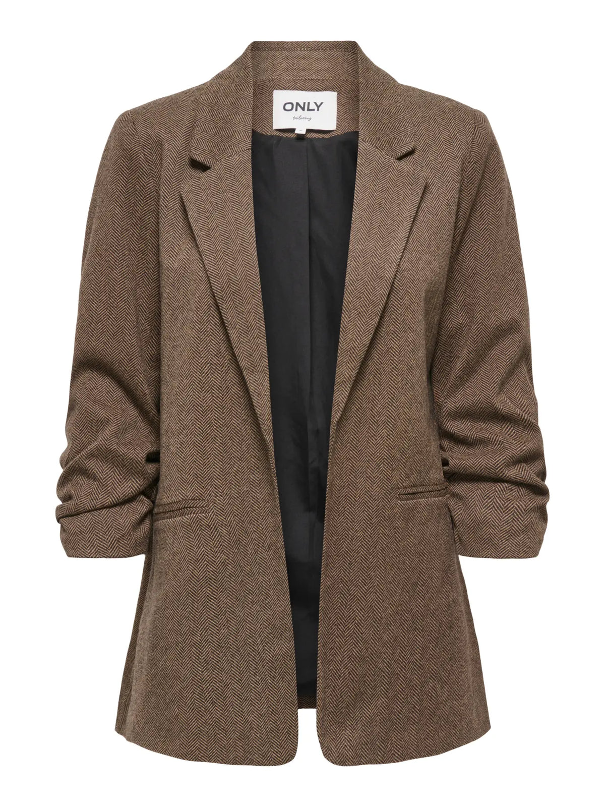ONLY - Civa 3/4 Sleeve Herringbone Blazer