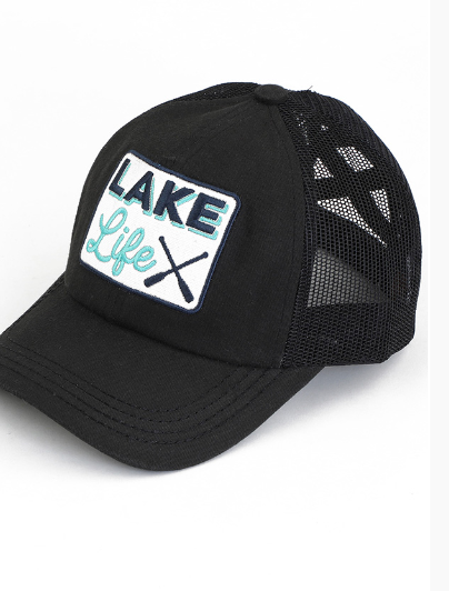Lake Life Ponytail Ballcap