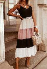 Melanie Spaghetti Strap Dress