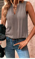 Julia Pleated Tank Top