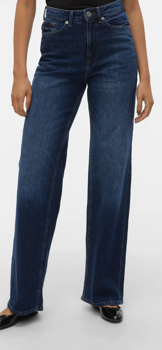 Vero Moda - Tessa High Rise Wide Jeans
